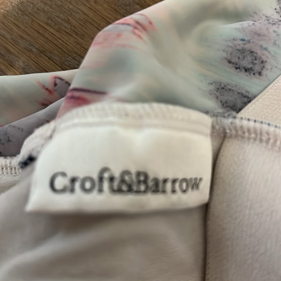 Croft & Barrow Taniki Swim Suit Top - Picture 3 of 3